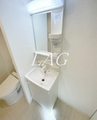 【洗面所】 | キャスティア目黒柿の木坂 | 独立洗面台です。