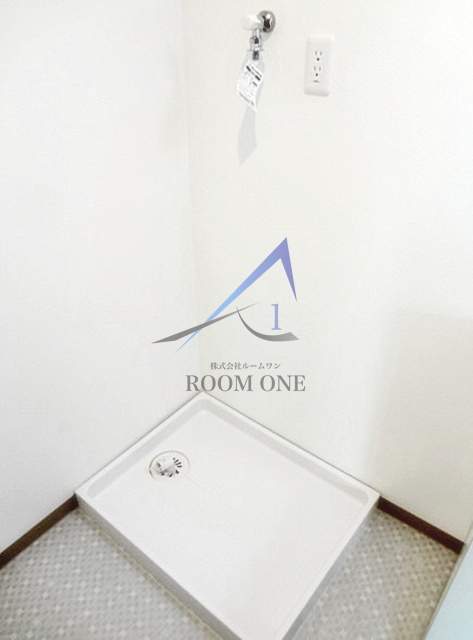 パールハイツ黒川の設備|洗濯機置き場です。