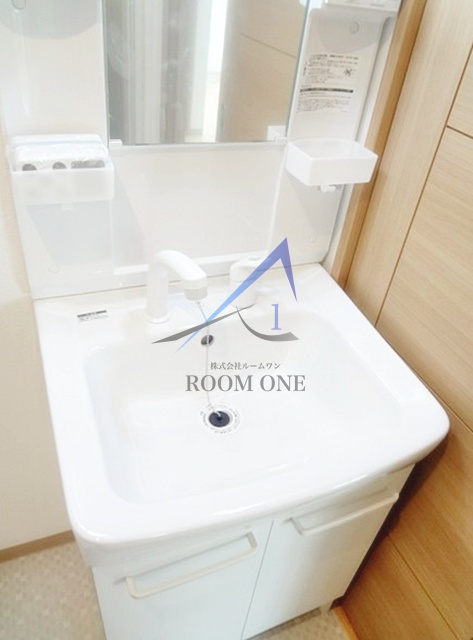 パールハイツ黒川の洗面所|独立洗面台です。