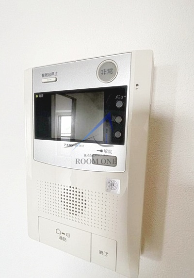 ＩＳＭ石神井公園のセキュリティ|モニター付きインターホンです。