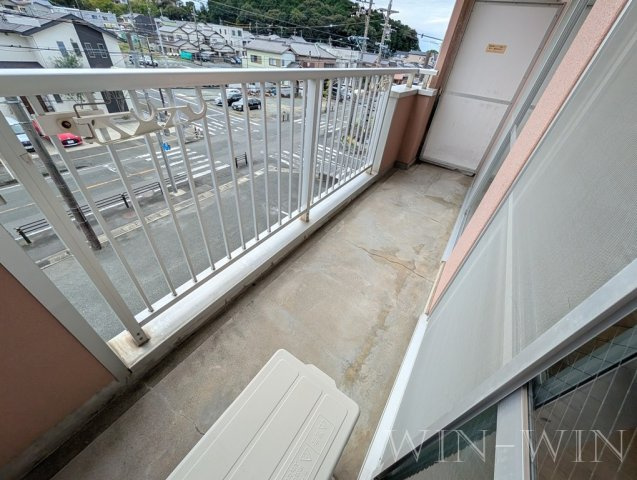 ロジュマン緑ケ丘のバルコニー