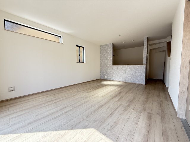 明石市沢野２丁目新築戸建の居間・リビング