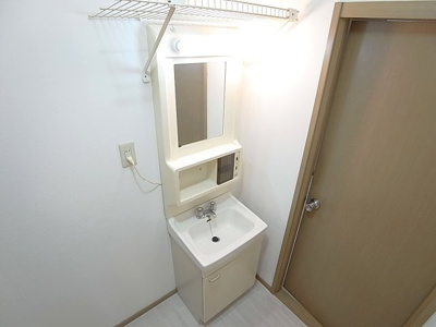 【洗面所】 | ビーラインミフネ1号館 | 独立洗面台