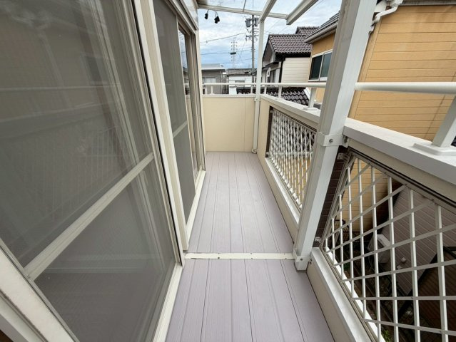 元郷2丁目のバルコニー