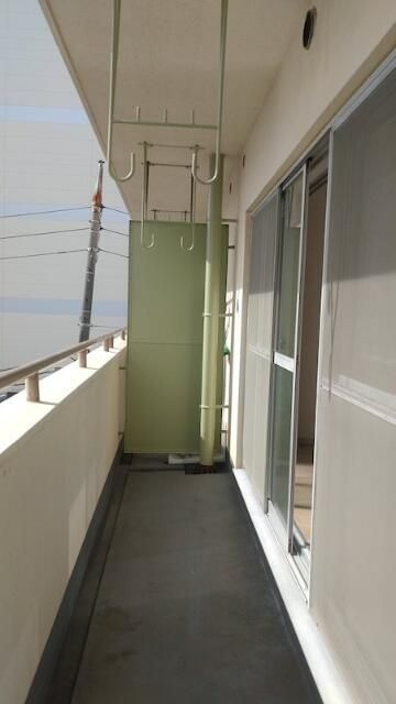 須田ビルのバルコニー