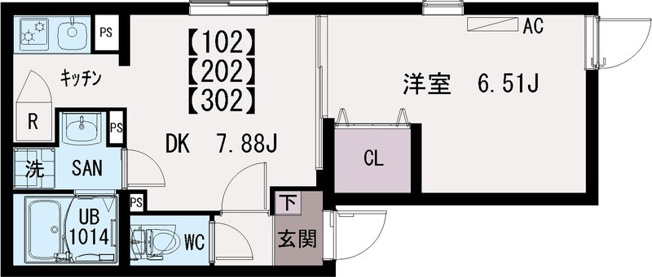 【間取り】 | IXO竹ノ塚