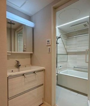 【洗面所】 | チサンマンションリョウゴク | 使いやすい洗面所です