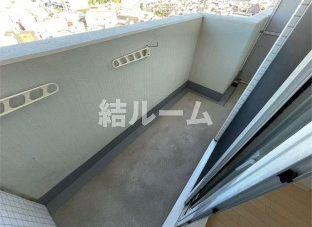 板橋区大山金井町の賃貸マンションのバルコニー