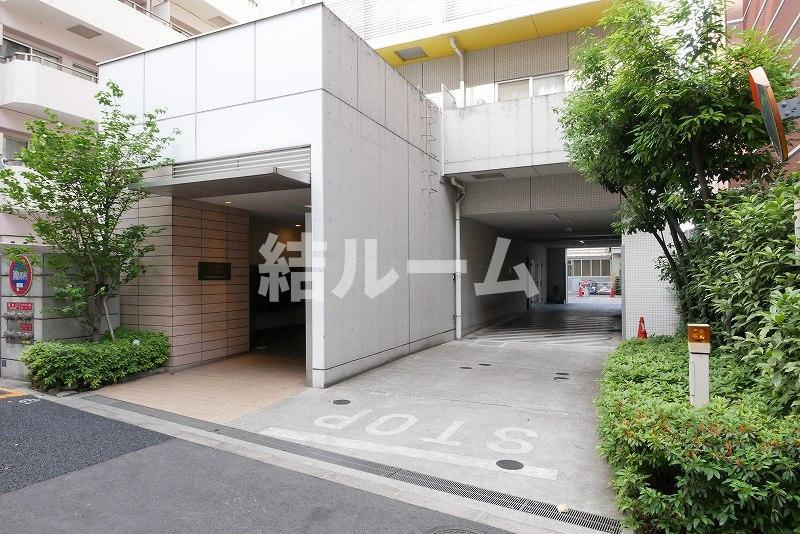 板橋区大山金井町の賃貸マンションのエントランス