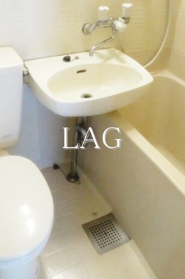 【洗面所】 | コーポあかね | 洗面台です。