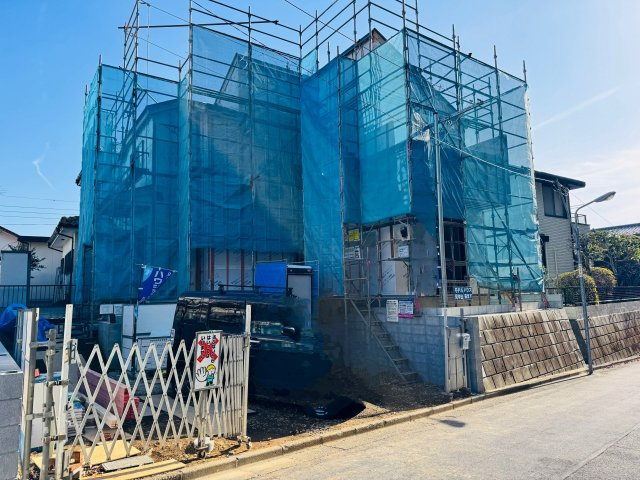 八王子市　元八王子町　新築一戸建て　２３期の外観|～太陽光パネル搭載　3台駐車可能　高尾駅・京王高尾駅の2路線利用可能～