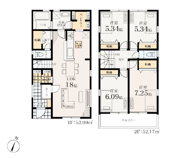 茅ヶ崎市松林2丁目第2　新築戸建　全10棟8号棟