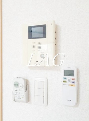 【セキュリティ】 | ベルヴィル代々木公園 | モニター付インターホンです。