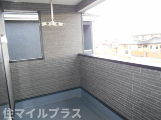 【バルコニー】 | 郡山市大槻町三角田新築一戸建て5棟 | バルコニーがあります