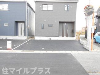 【駐車場】 | 郡山市大槻町三角田新築一戸建て5棟 | 駐車場があります