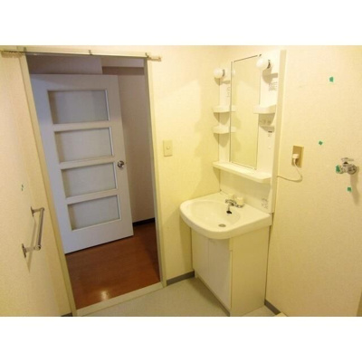 【洗面所】 | 藤田ハイツ | 脱衣スペースもあります