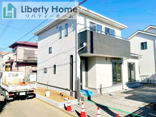 つくばみらい市伊奈東　新築戸建の外観