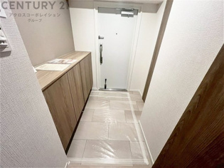 シューズボックス付きの玄関です。