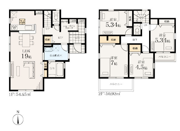 茅ヶ崎市松林2丁目第2　新築戸建　全10棟9号棟