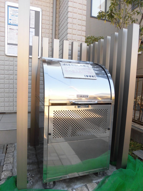 プレジール粕谷のその他共用部分|敷地内ゴミ置き場