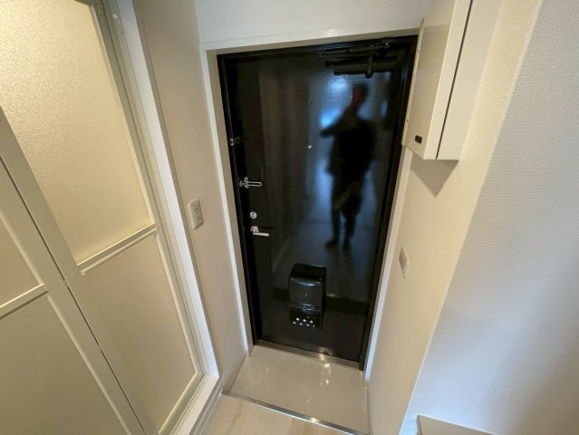 ハローグリーンハイツ岡本の玄関