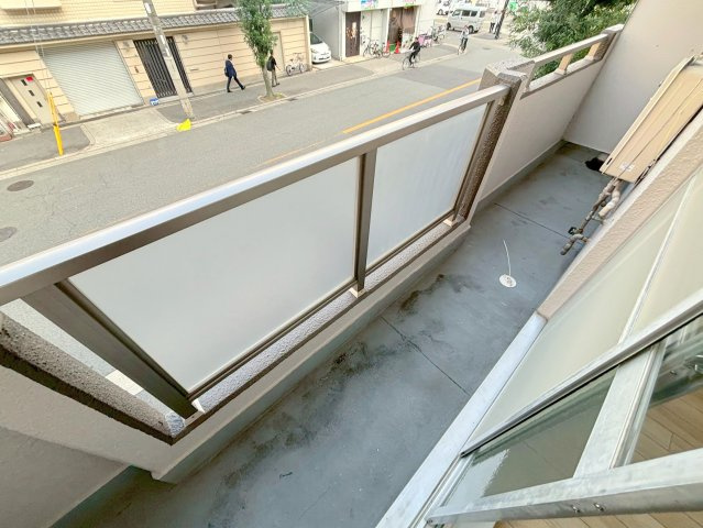 ウインドヒル三国のバルコニー