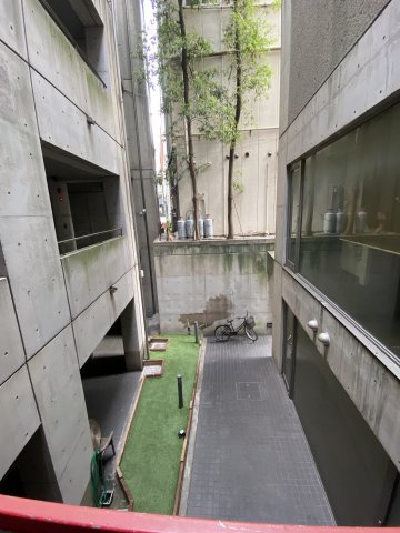 スタシオンビル黒崎のその他共用部分|中庭があります