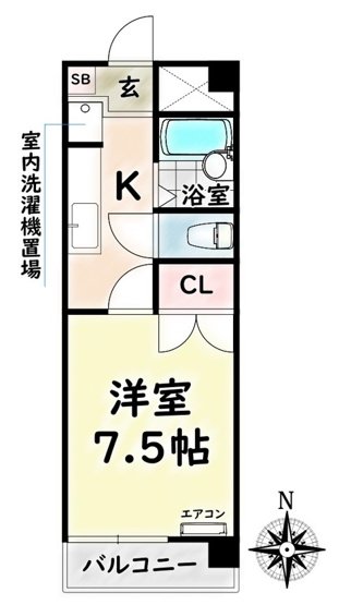 【間取り】 | ル・ポン新瑞【名古屋市賃貸・新瑞橋駅】
