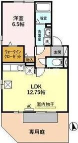 リビングタウン下奈良　Aの間取り