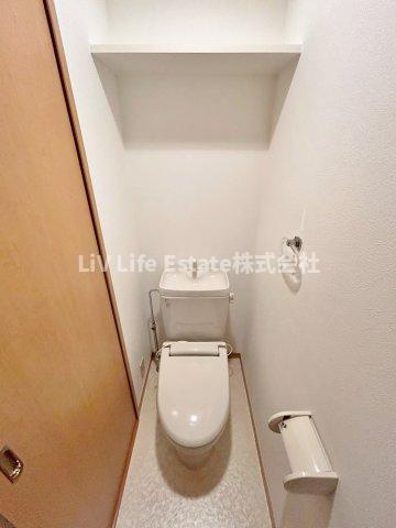 東村山市栄町３丁目の賃貸マンションのトイレ