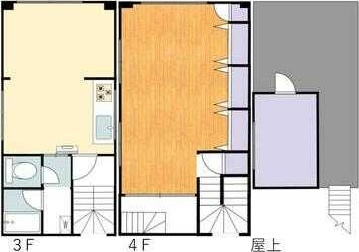 石澤商会学園西町ビルの間取り