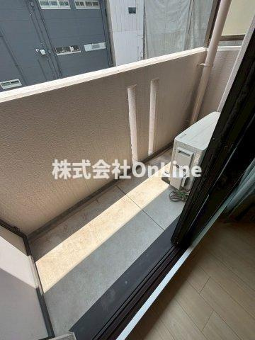 アーバンエース上本町パルのバルコニー