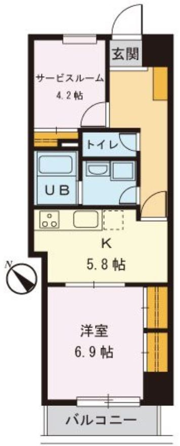 コーポ根津清水の画像