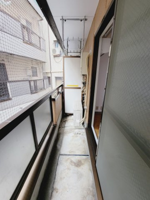 【バルコニー】 | メゾンコダサ | 荒川区東日暮里4丁目「メゾンコダサ」　ベランダは南西向きです