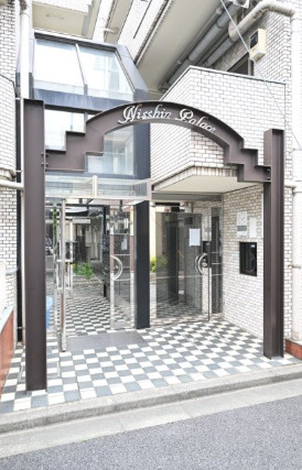 杉並区梅里１丁目の賃貸マンションのエントランス