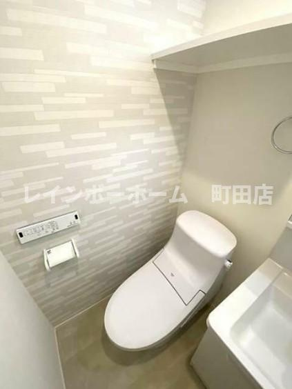 アザーレ・キュリオス柿生※初期費用分割あと払いサービス利用可能物件のトイレ