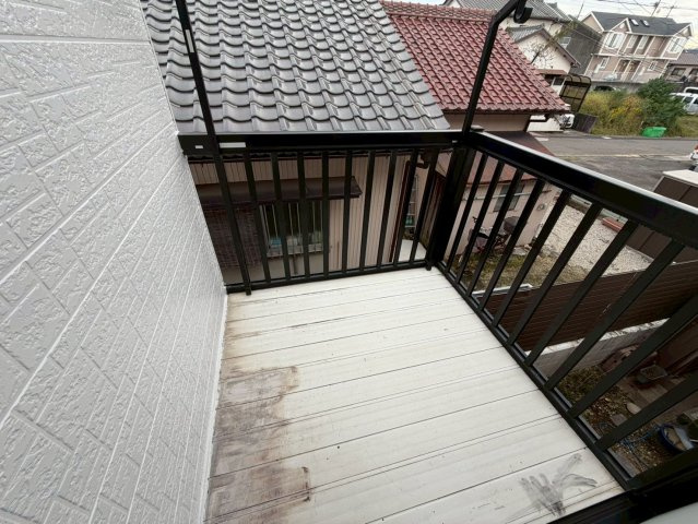 庄南町　のバルコニー