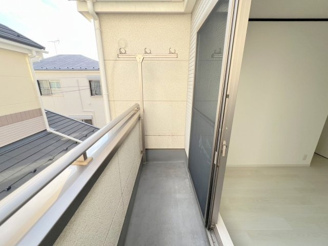 足立区保木間5丁目　中古戸建のバルコニー|南向きバルコニーにて日当たり良好