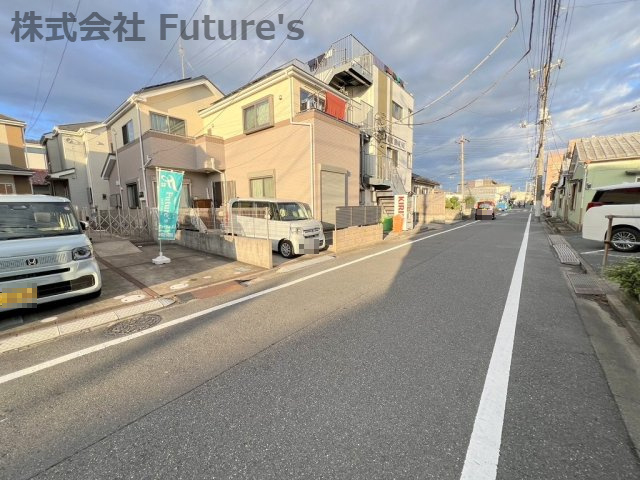 足立区保木間5丁目　中古戸建の前面道路含む現地写真|前面道路含む現地写真です。