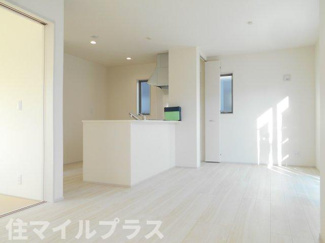 【居間・リビング】 | 郡山市安積町笹川新築一戸建て2棟 | 使いやすいリビングです