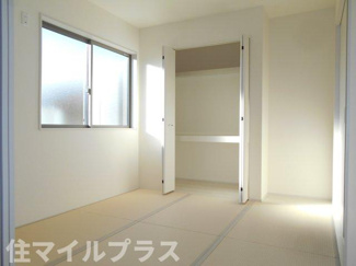 【和室】 | 郡山市安積町笹川新築一戸建て2棟 | 和室があれば、来客や子供用のスペースとして活躍します