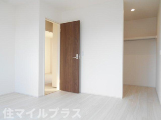 【洋室】 | 郡山市安積町笹川新築一戸建て2棟 | 広々とした洋室です