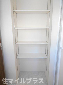 【収納】 | 郡山市安積町笹川新築一戸建て2棟 | 専用の収納スペースです