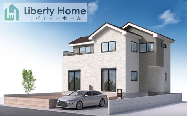 阿見町実穀25-P1　新築戸建　2号棟の完成予想図|ご予約をいただければ、『平日の空いた時間』『周辺物件まとめて見たい』『1件だけ見たい』ももちろん可能です♪
お気軽にお問合せください♪