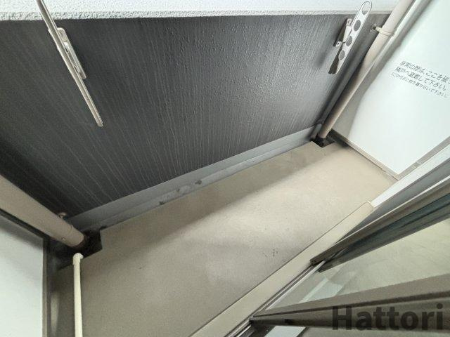 SERENiTE北浜のバルコニー