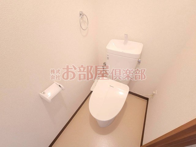 合川ビレッジⅠのトイレ|トイレもきれいです