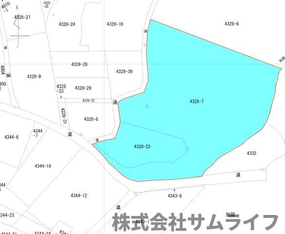 【土地図】 | 桂川町土師事業用地
