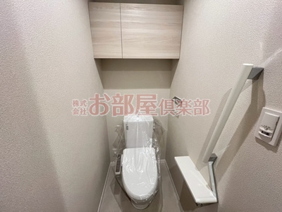 シャーメゾンレジデンス夜明のトイレ|シンプルで使いやすいトイレです