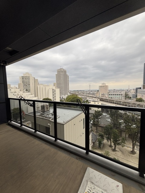 ザ・パークハウスさいたま新都心のバルコニー