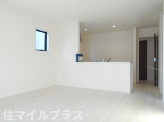 【居間・リビング】 | 郡山市安積町笹川新築一戸建て2棟 | 使いやすいリビングです